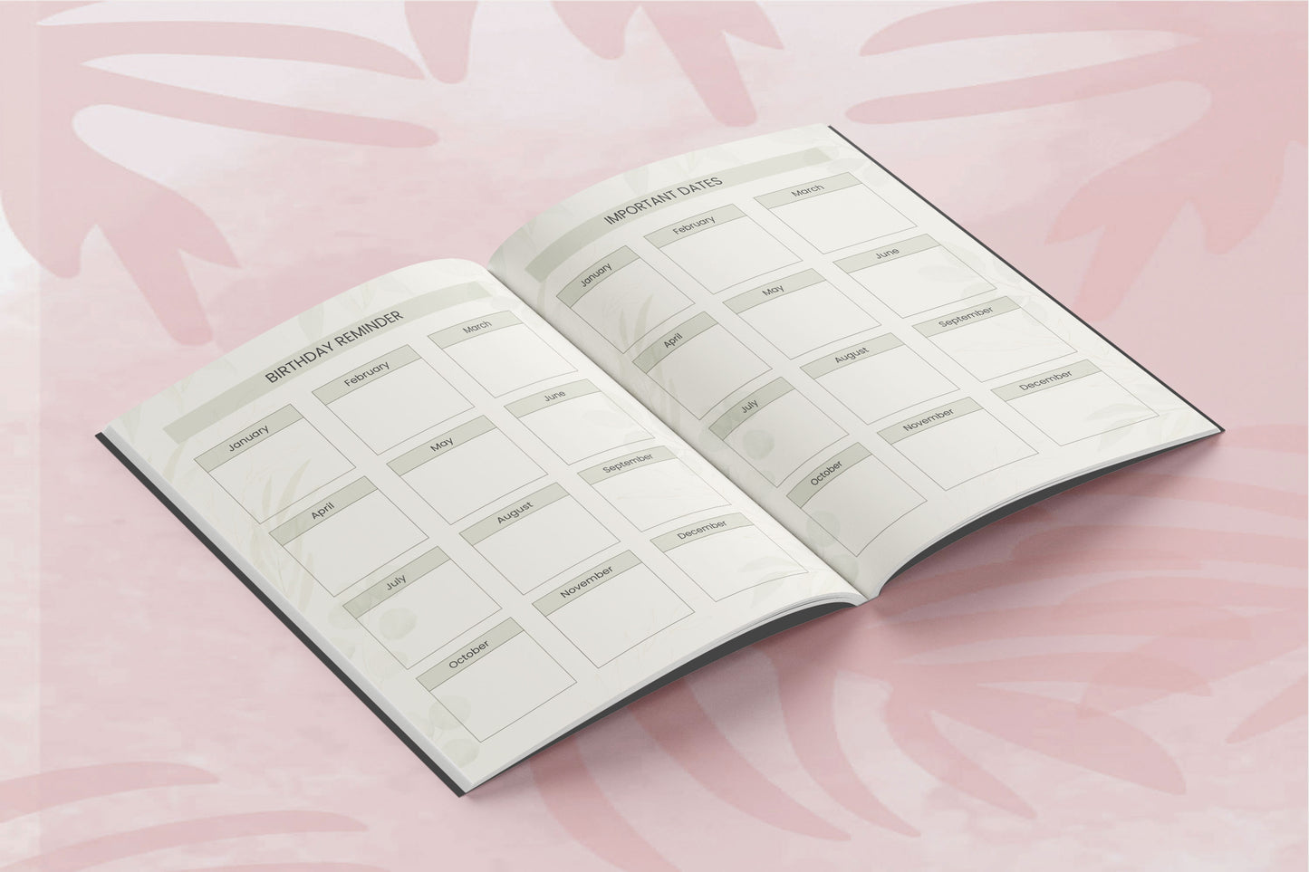 2025 - 2026 Monthly Planner