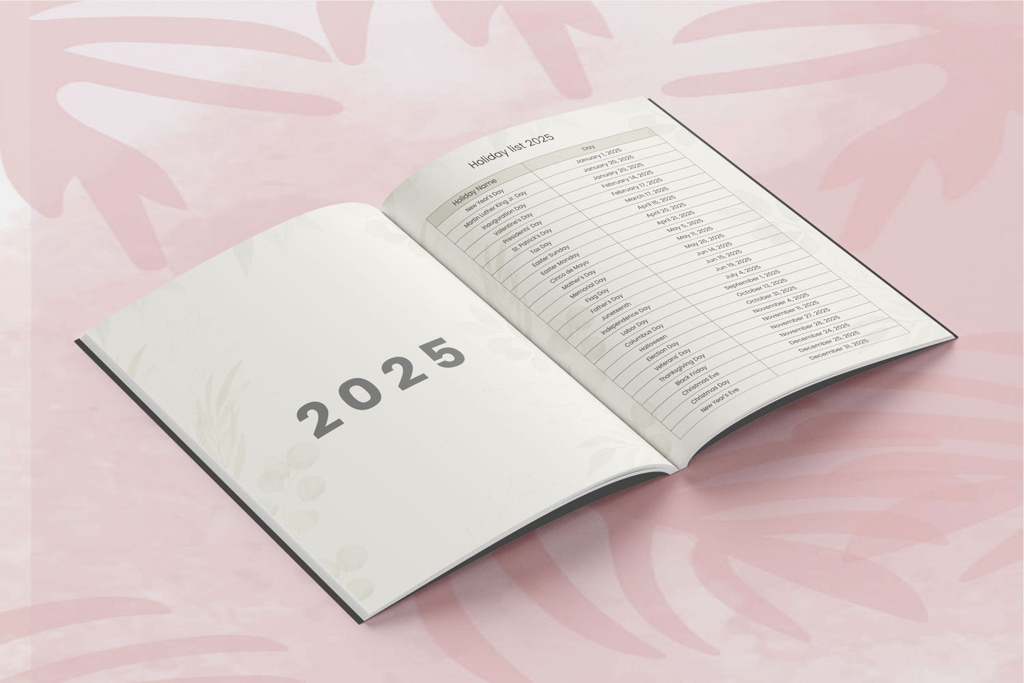 2025 - 2026 Monthly Planner